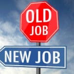Old/New job signs