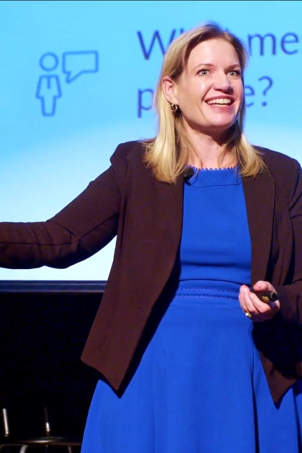 Speech bubble with stars